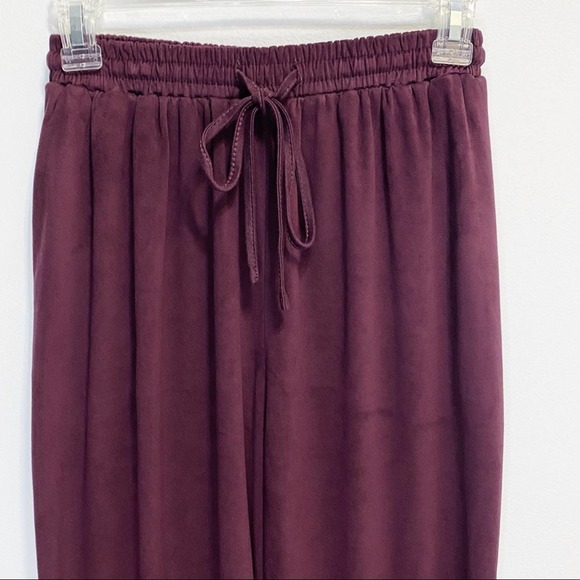 POL Wide Leg Faux Suede Pants Size Small - Picture 4 of 10
